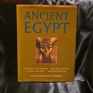 Ancient Egypt Book with Gold Cover